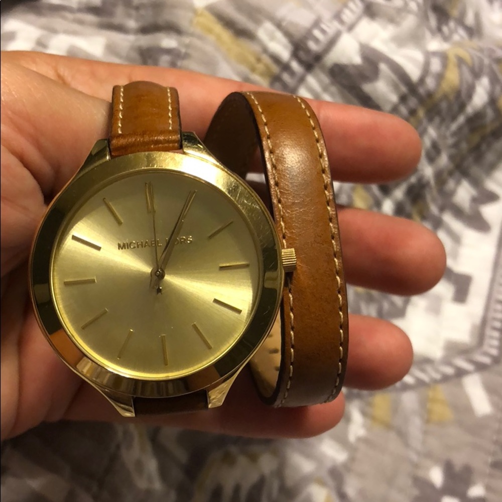Michael Kors Leather Watch
